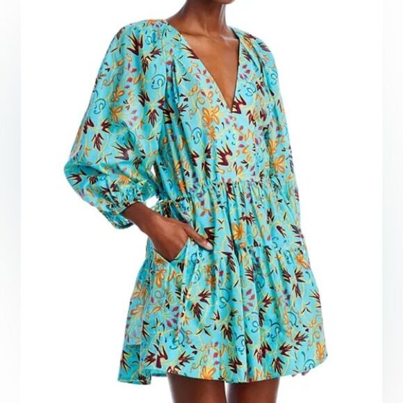 A.L.C. RTR Sally Cotton Mini dress with pockets women's size 6 - Picture 1 of 13